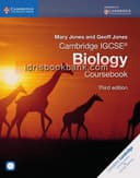 CAMBRIDGE IGCSE BIOLOGY COURSE BOOK 3E (MARY JONES)