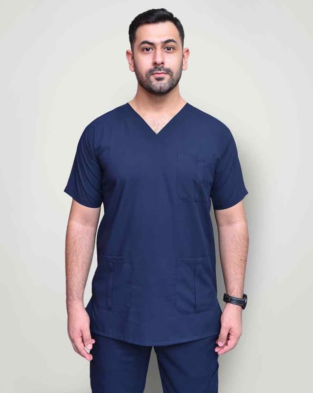 MEDFIT PRIME SCRUBS UNISEX BLUE LARGE NO V9321